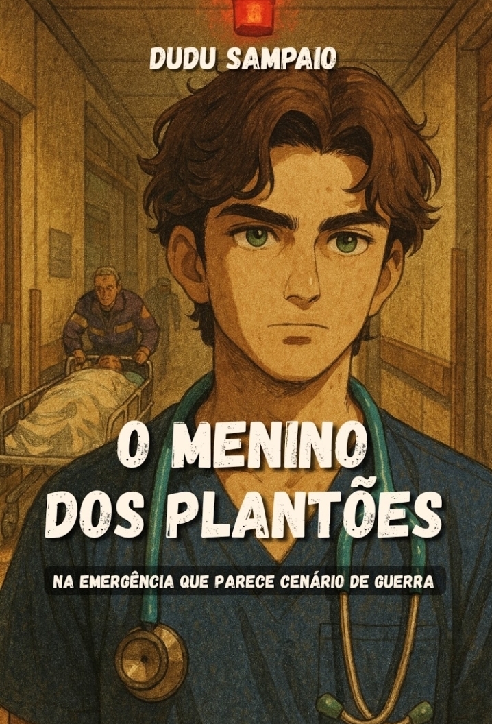 Capa do Livro O Menino dos Plantões